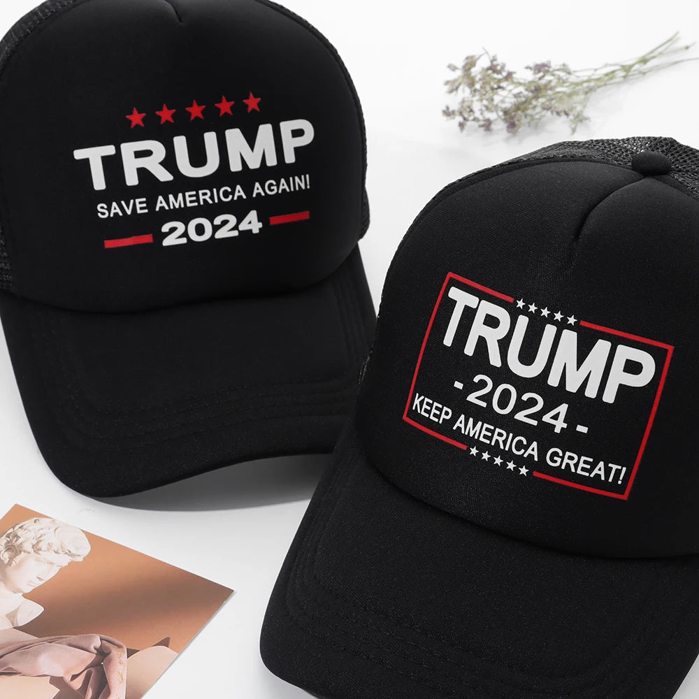 Donald Trump 2024 Cap Camouflage USA Flag Baseball Caps Keep America Great Again Snapback President Hat 3D Embroidery Wholesale