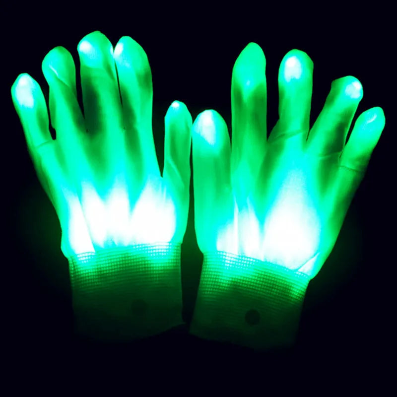 1Pc Wireless Halloween LED Neon Purge Mask LED Skull Gloves Masque Masquerade Party Props Glow in the Dark Horror Cosplay Mask